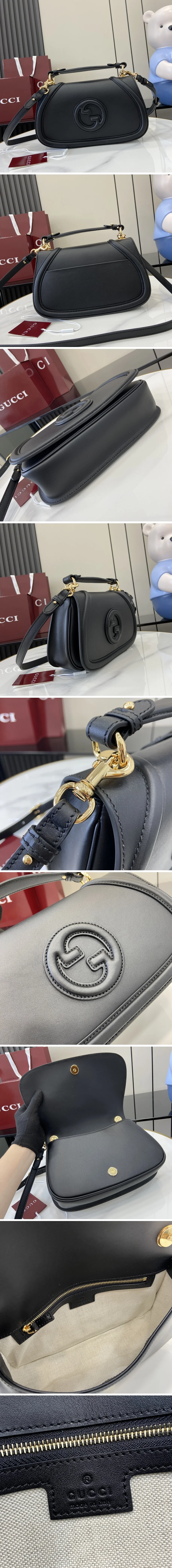 구찌 24SS 블론디 레더 블랙