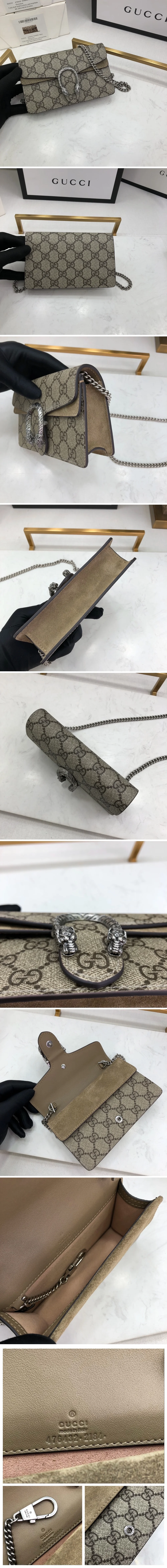 구찌 GG 스네이크 미니 숄더백