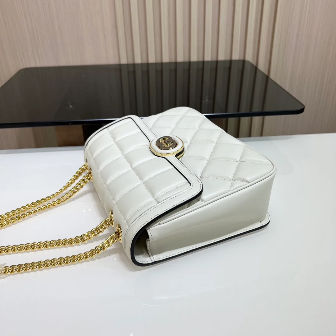 구찌 오프화이트 데코 스몰 숄더백