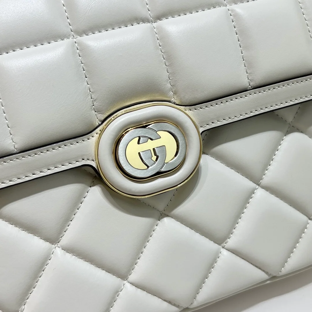 구찌 오프화이트 데코 스몰 숄더백