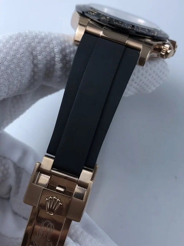 롤렉스 데이토나 세라믹 베젤 블랙&로즈 골드
