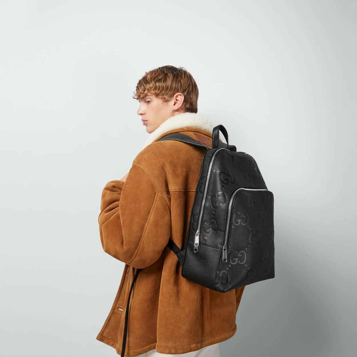 구찌 점보 GG 라지 백팩