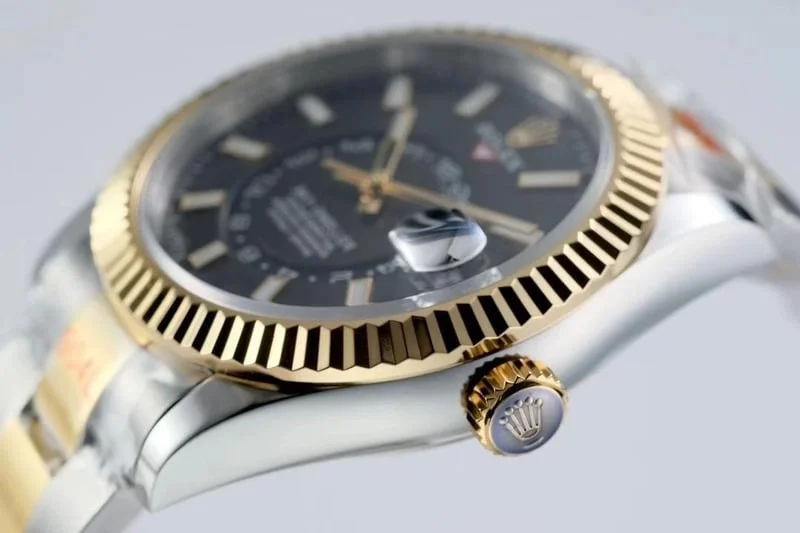 롤렉스 오이스터 스카이 드웰러 옐로우 골드