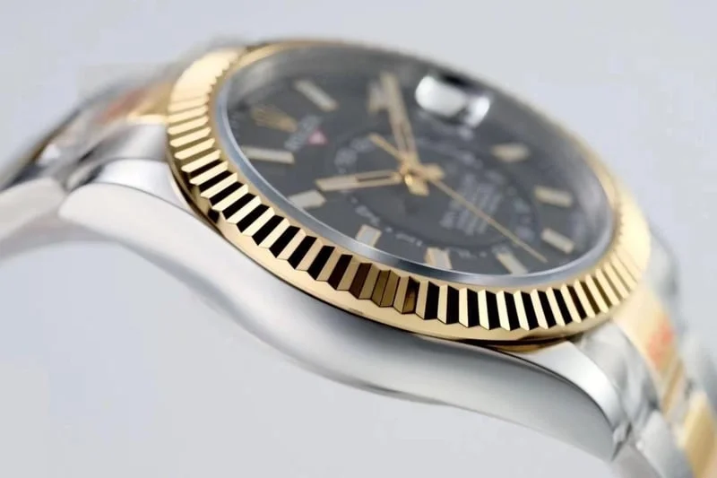 롤렉스 오이스터 스카이 드웰러 옐로우 골드