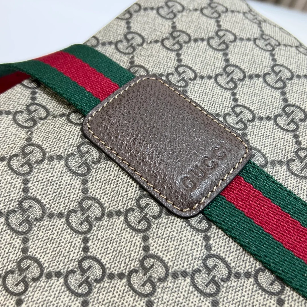 구찌 베이지 텐더 GG 텐더 미디엄 토트백