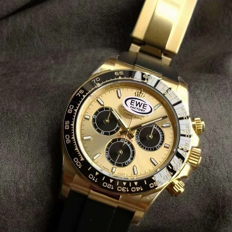 롤렉스 데이토나 금장 블랙 베젤 40mm