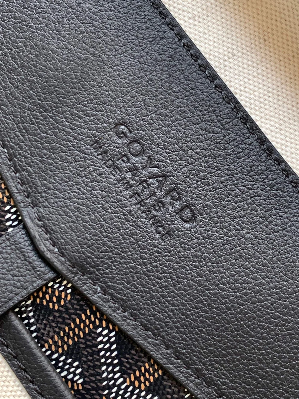 고야드 시스알팡 백팩 블랙