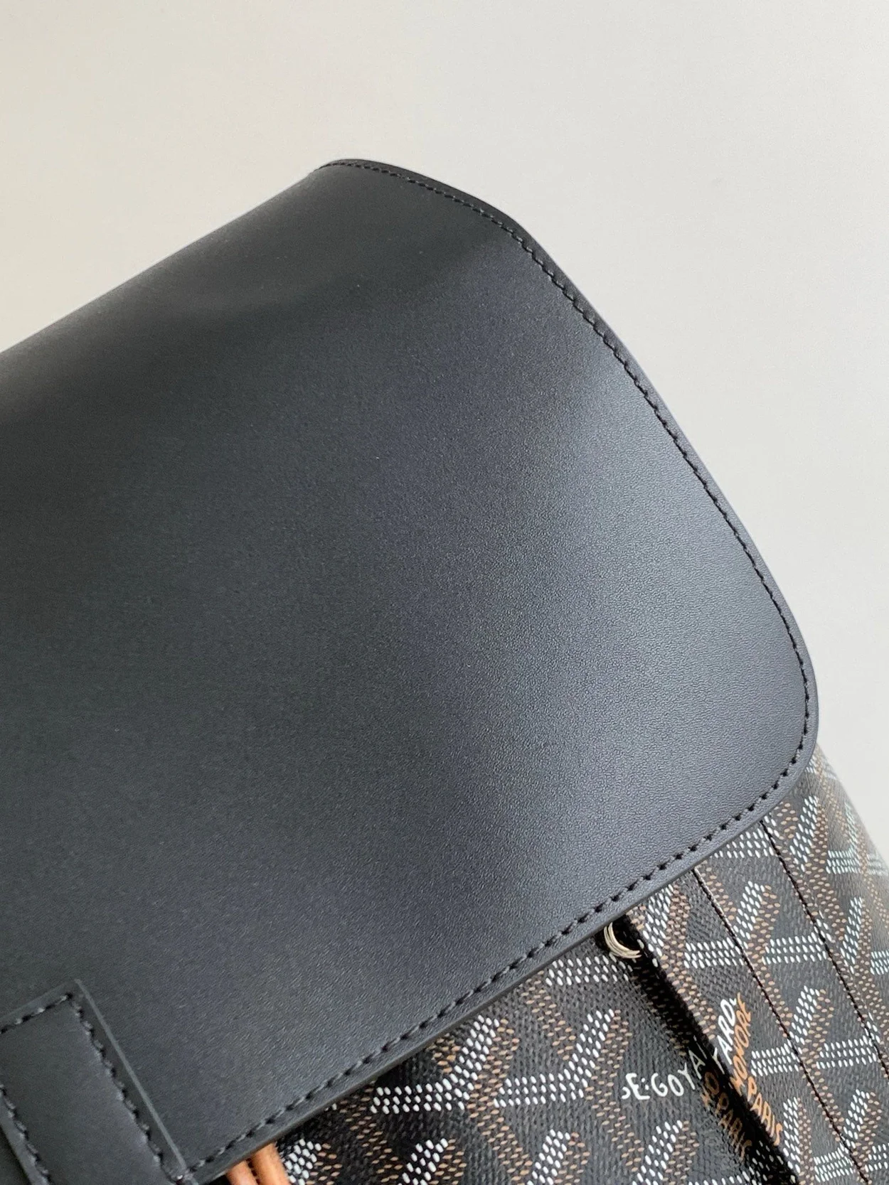 고야드 알파인 MM 백팩 블랙