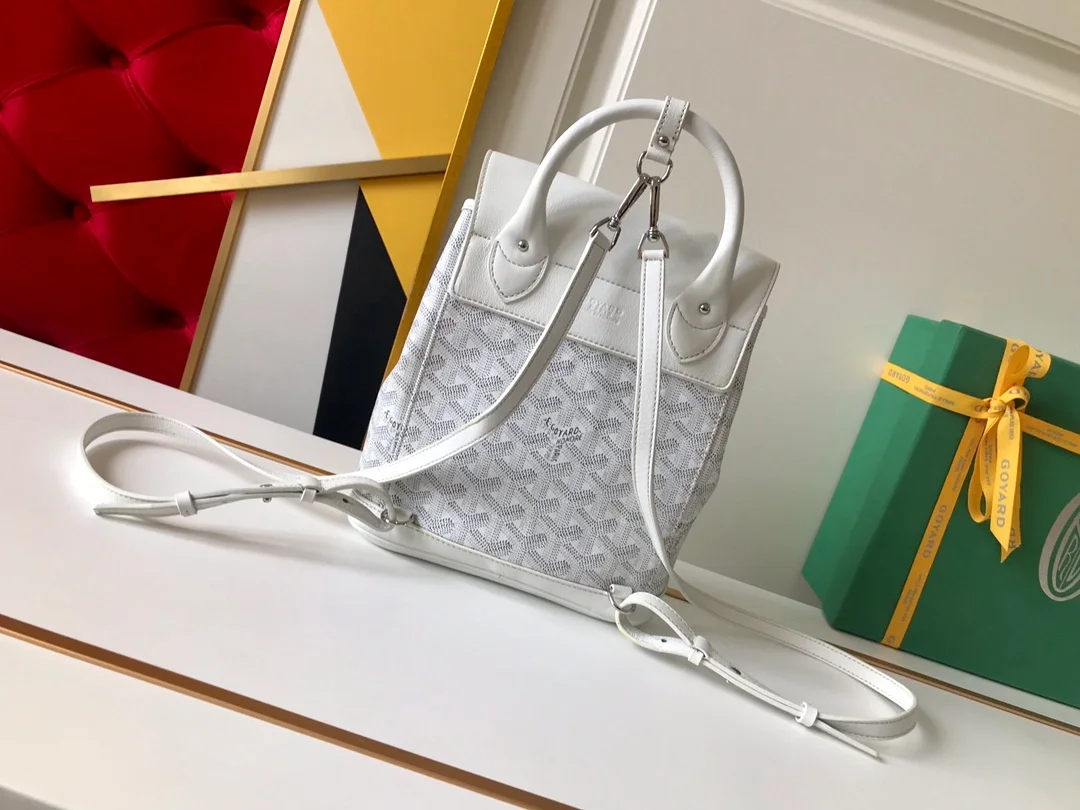 고야드 알팡 백팩 미니 화이트