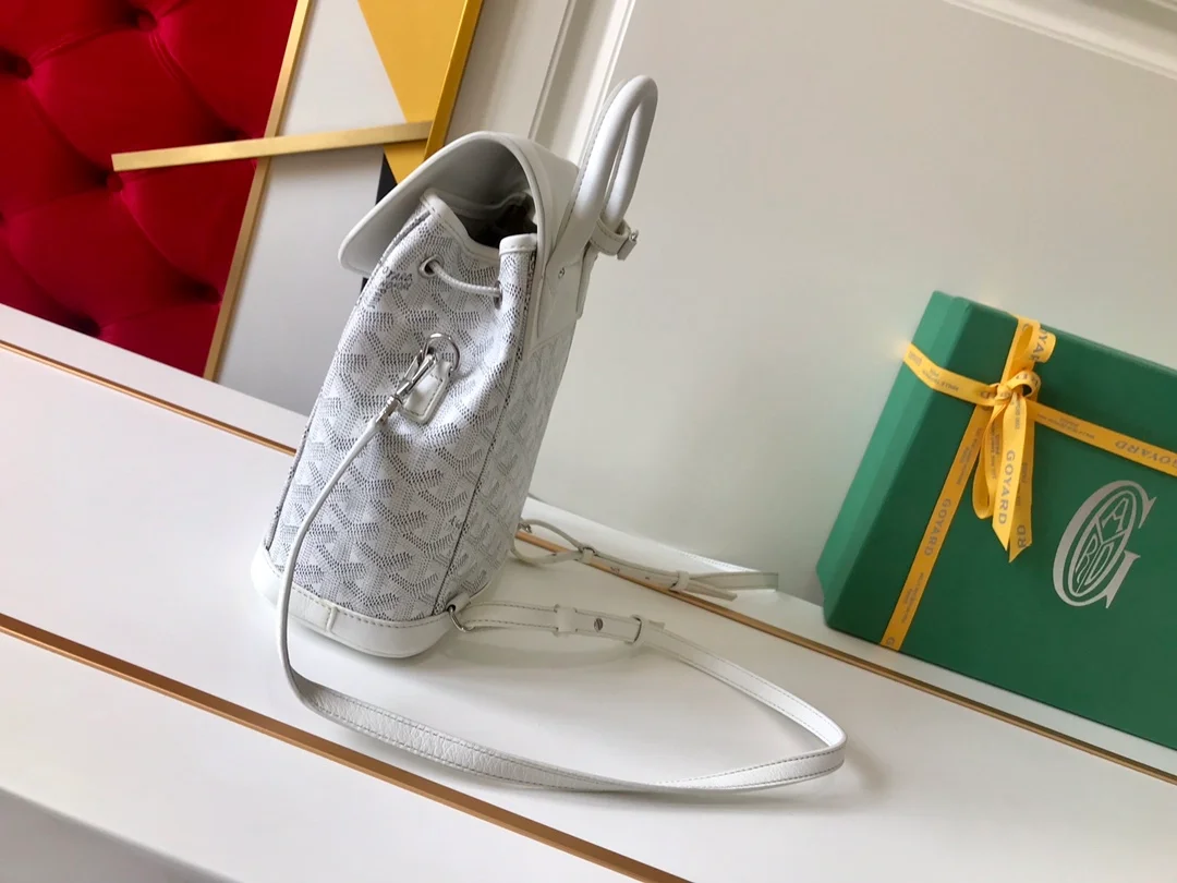 고야드 알팡 백팩 미니 화이트