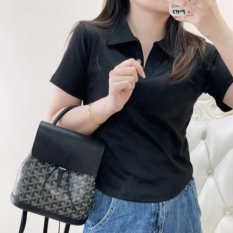 고야드 알팡 백팩 미니 블랙