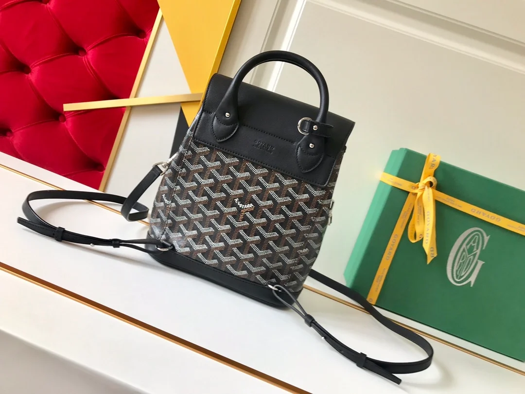 고야드 알팡 백팩 미니 블랙