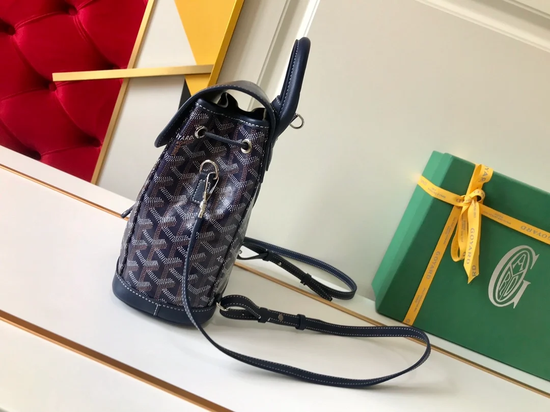 고야드 알팡 백팩 미니 네이비