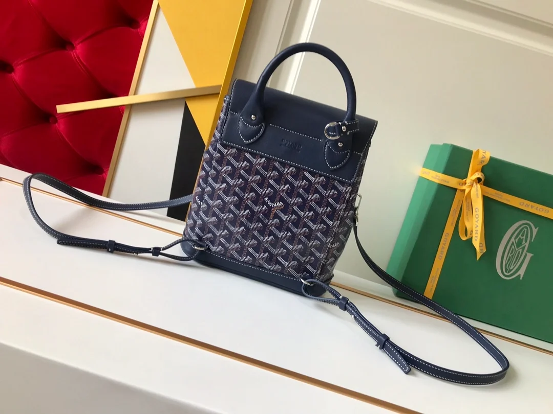 고야드 알팡 백팩 미니 네이비