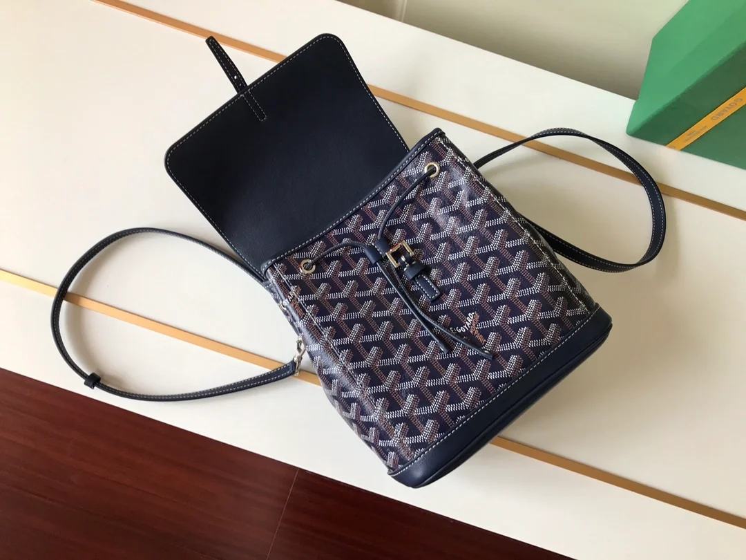 고야드 알팡 백팩 미니 네이비