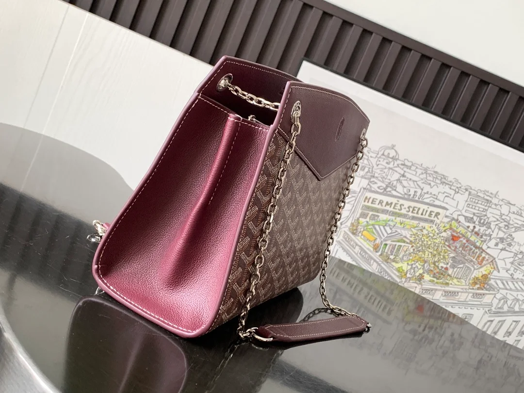 고야드 스트럭쳐 루엣뜨백 PM 버건디