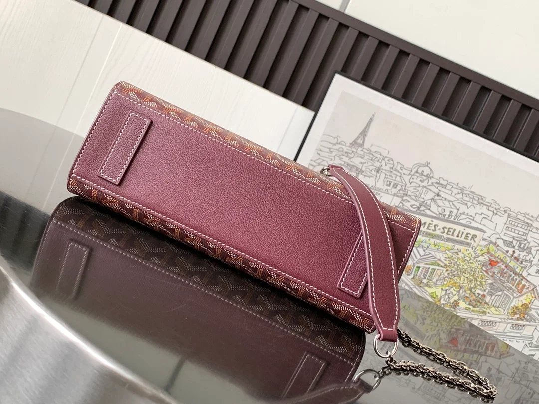 고야드 스트럭쳐 루엣뜨백 PM 버건디