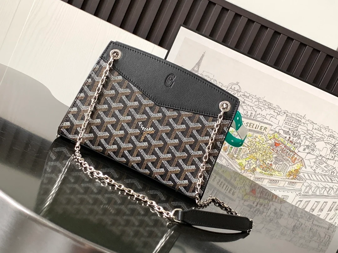 고야드 스트럭쳐 루엣뜨 미니백 블랙