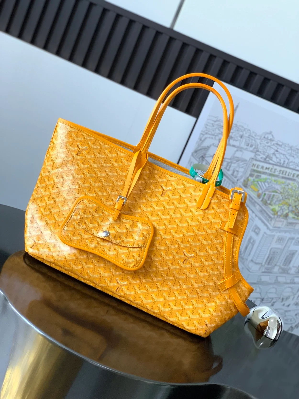 고야드 삭 시앙 그리 백 옐로우