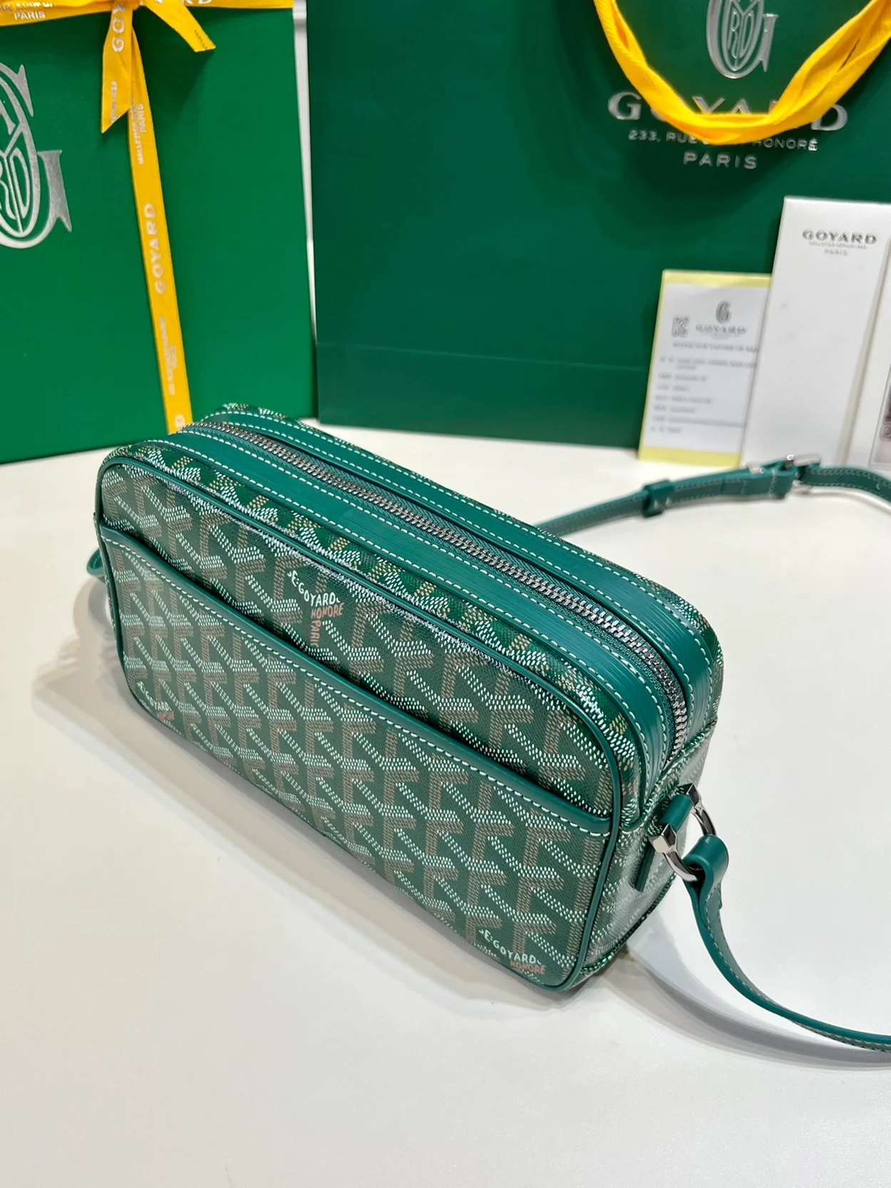 고야드 캅베르 백 PM 그린