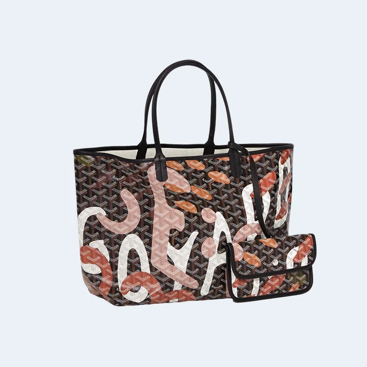 고야드 생루이 PM 레트르 카모플라쥬 백 블랙 앤 핑크