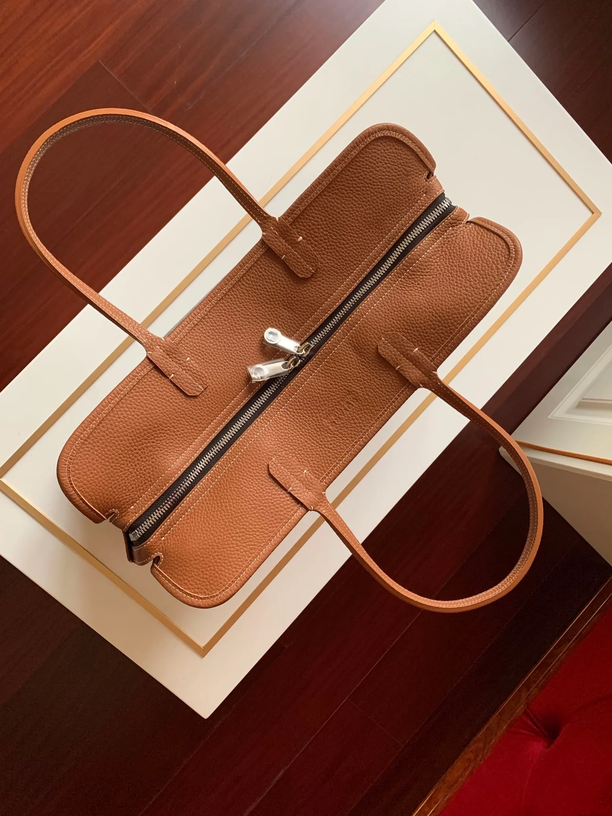 고야드 하디 백 PM 탄