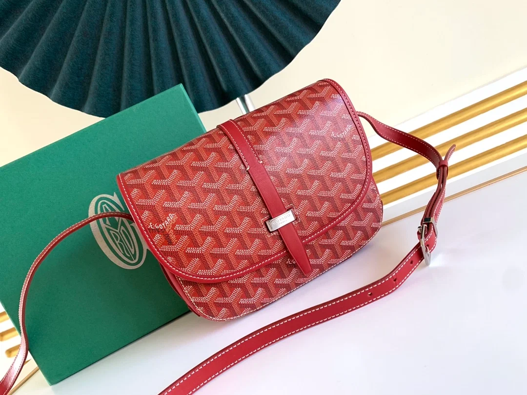 고야드 벨베데르 백 PM 레드