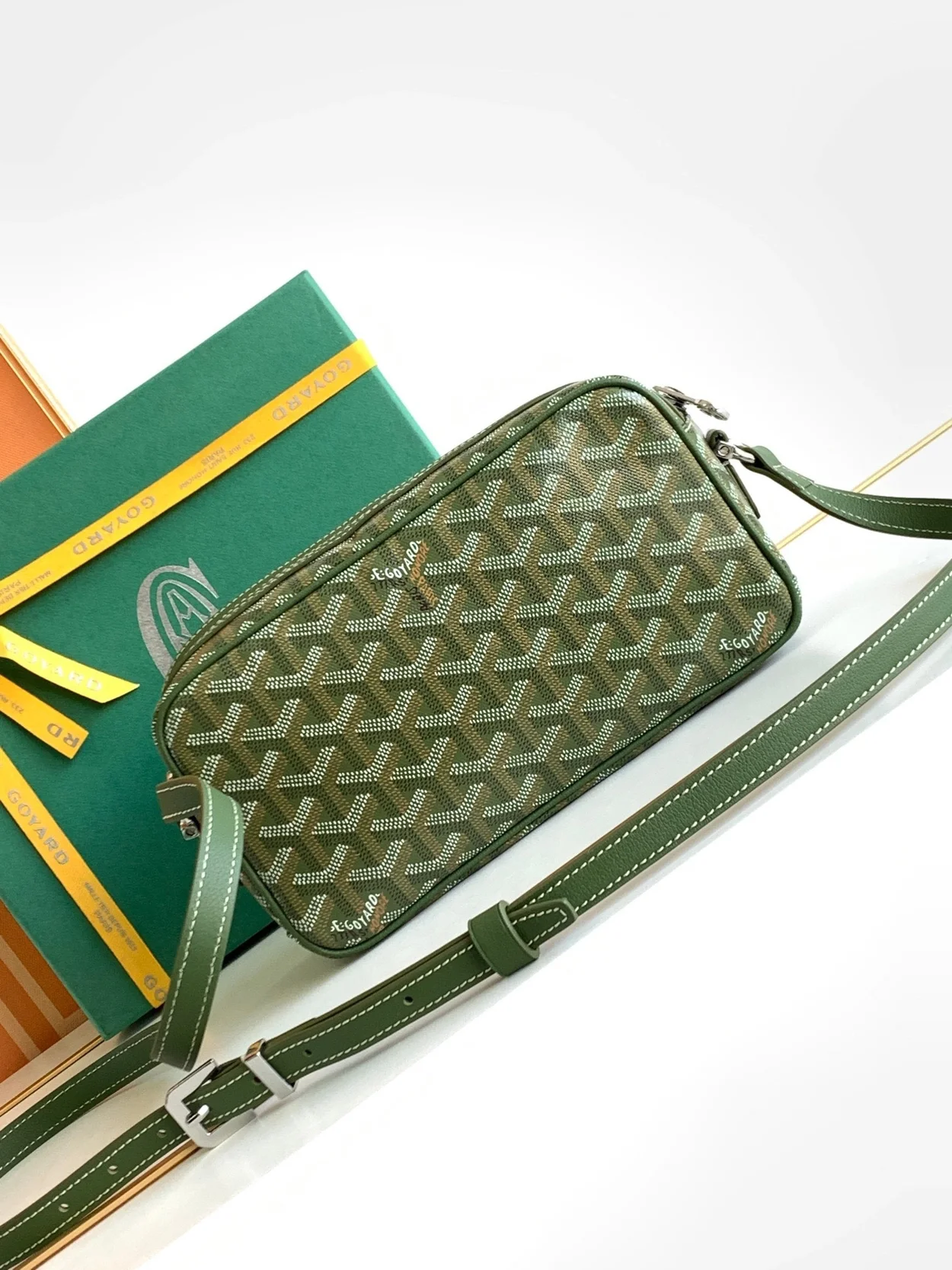 고야드 캅베르 백 PM 카키