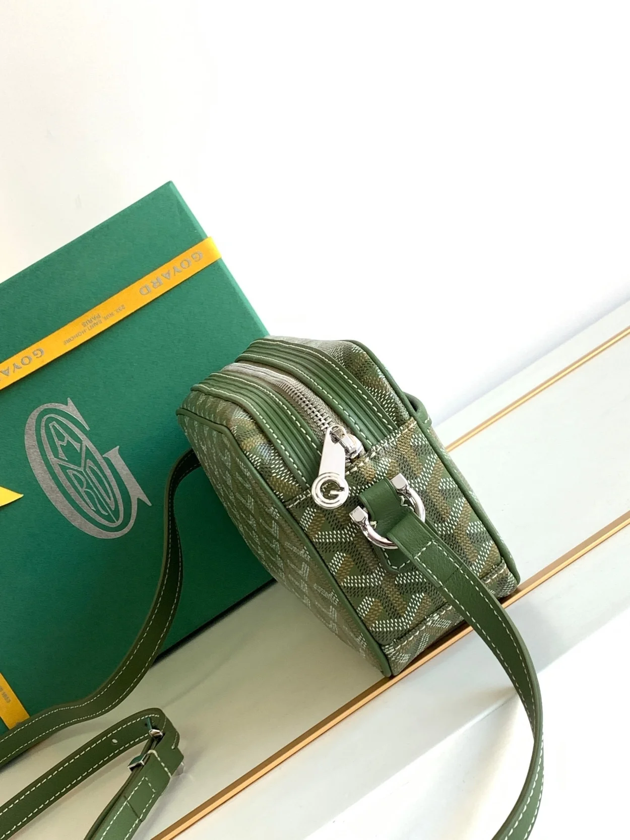 고야드 캅베르 백 PM 카키