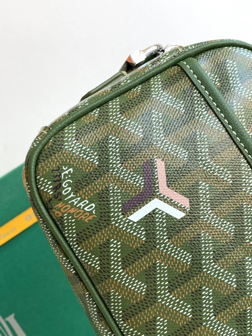 고야드 캅베르 백 PM 카키