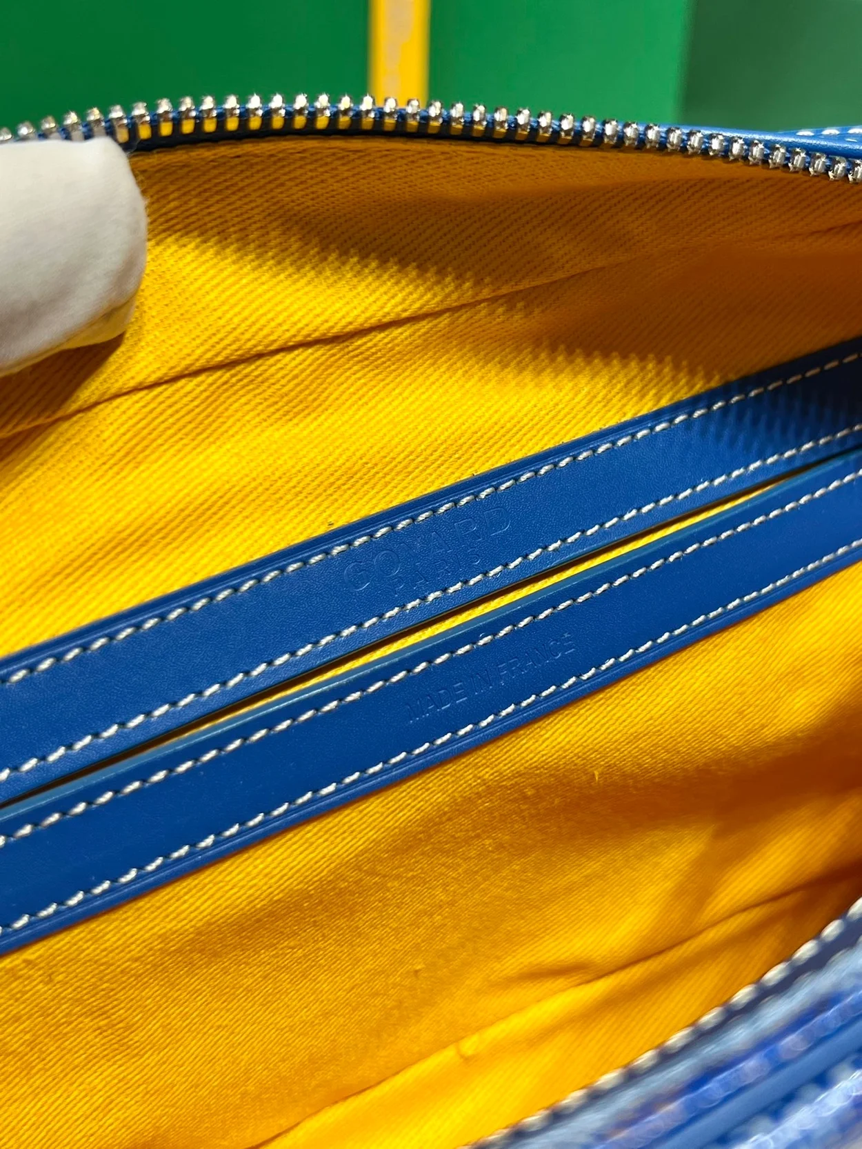 고야드 캅베르 백 PM 블루