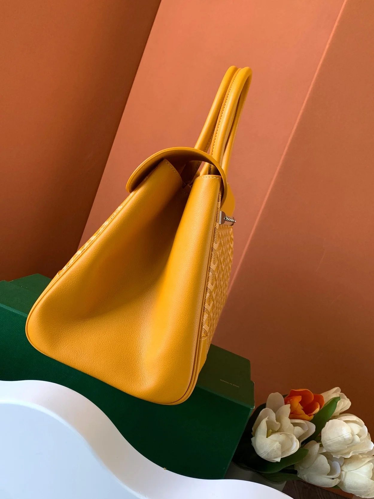 고야드 카바스 사이공 토트백 옐로우