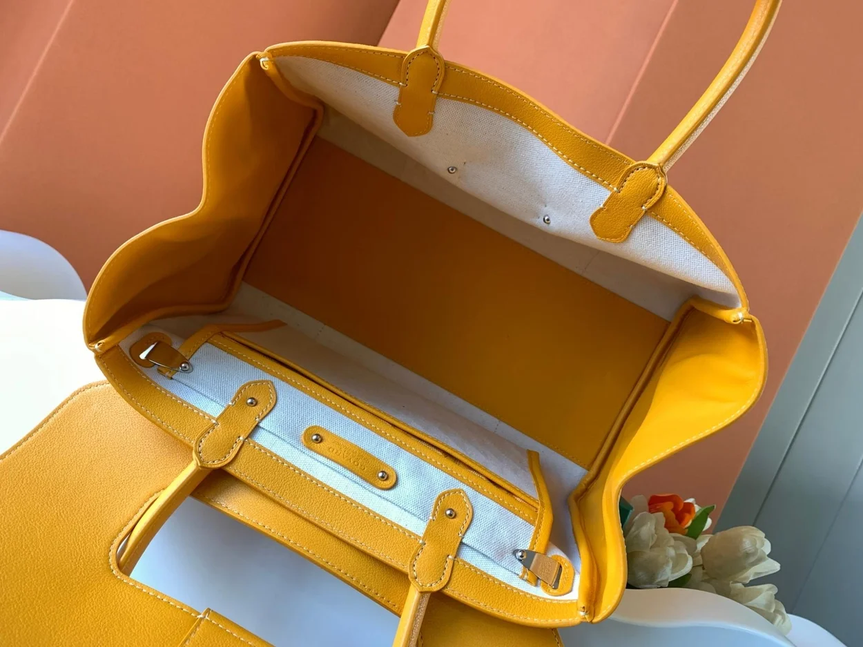 고야드 카바스 사이공 토트백 옐로우