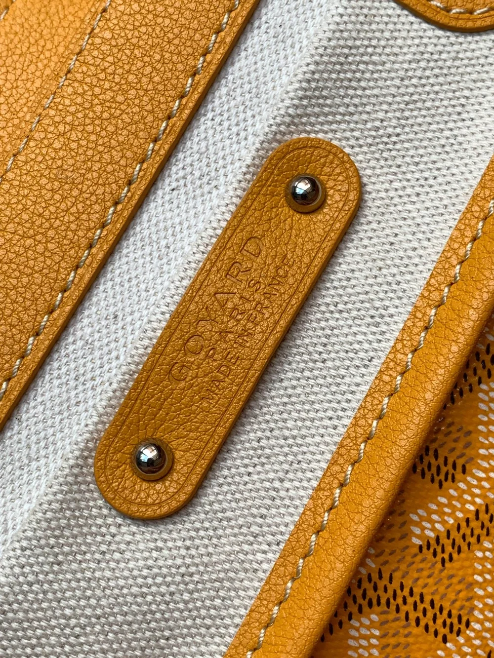 고야드 카바스 사이공 토트백 옐로우