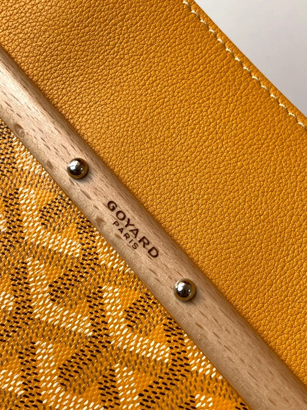 고야드 카바스 사이공 토트백 옐로우