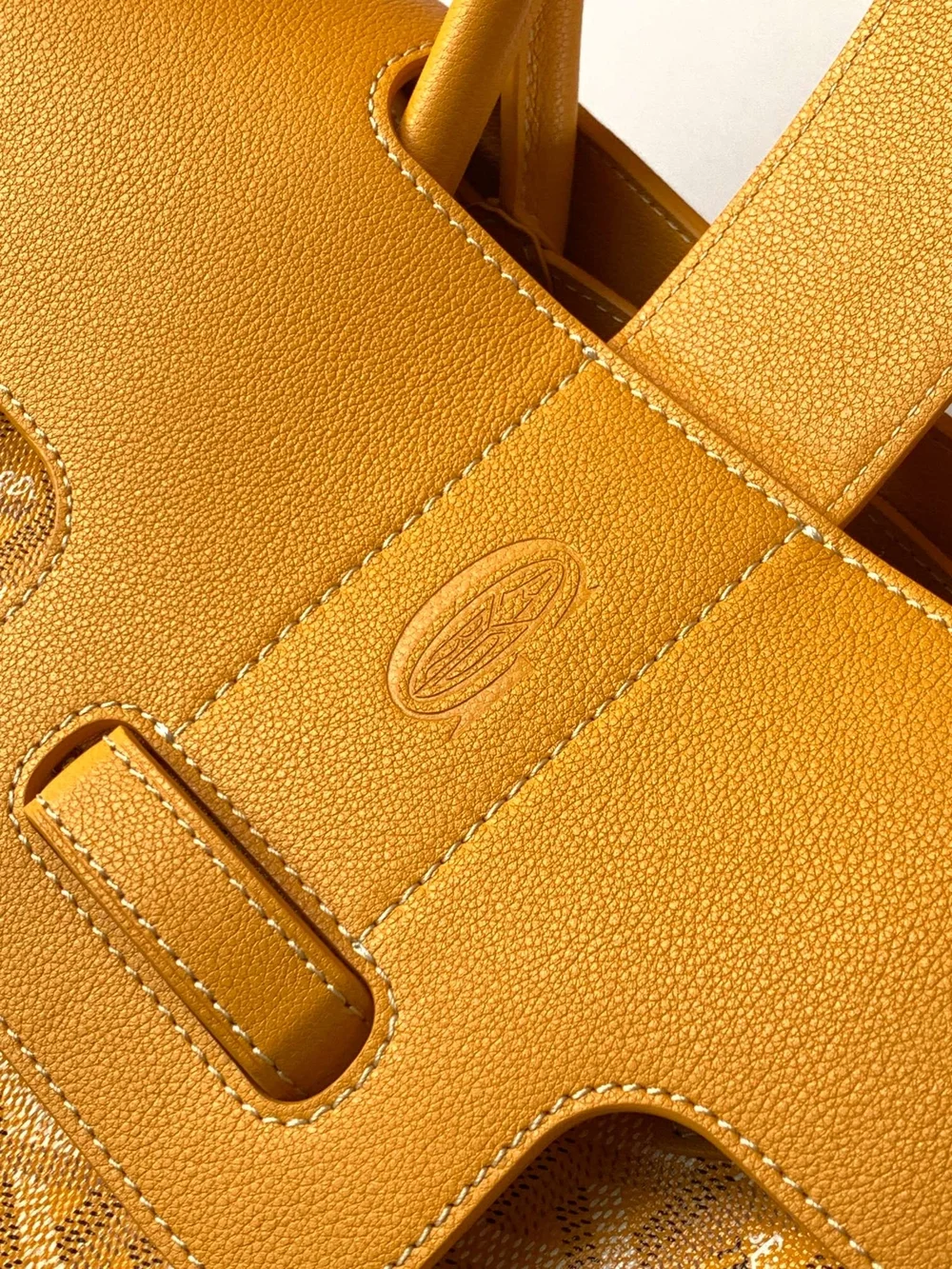 고야드 카바스 사이공 토트백 옐로우