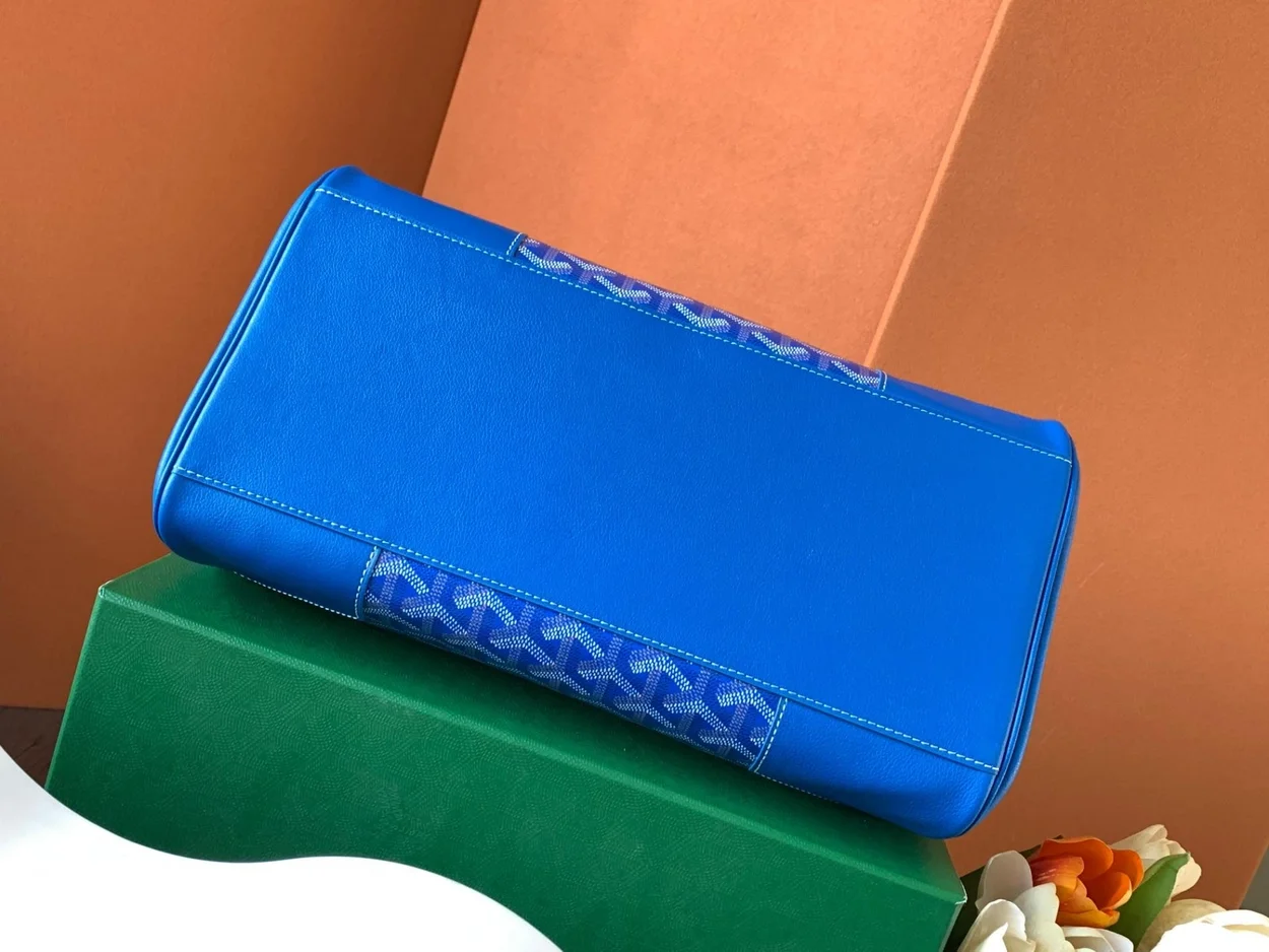 고야드 카바스 사이공 토트백 블루