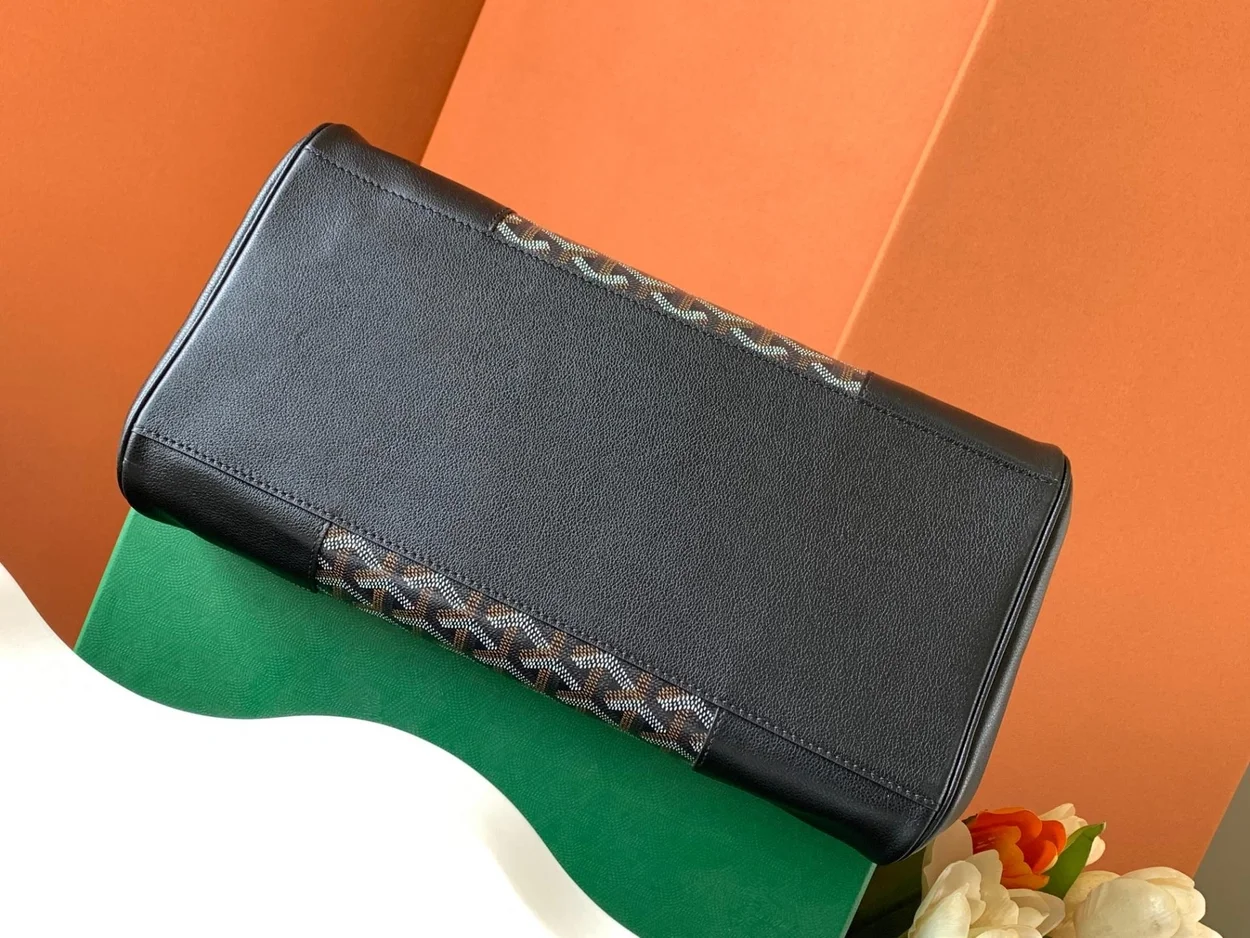 고야드 카바스 사이공 토트백 블랙