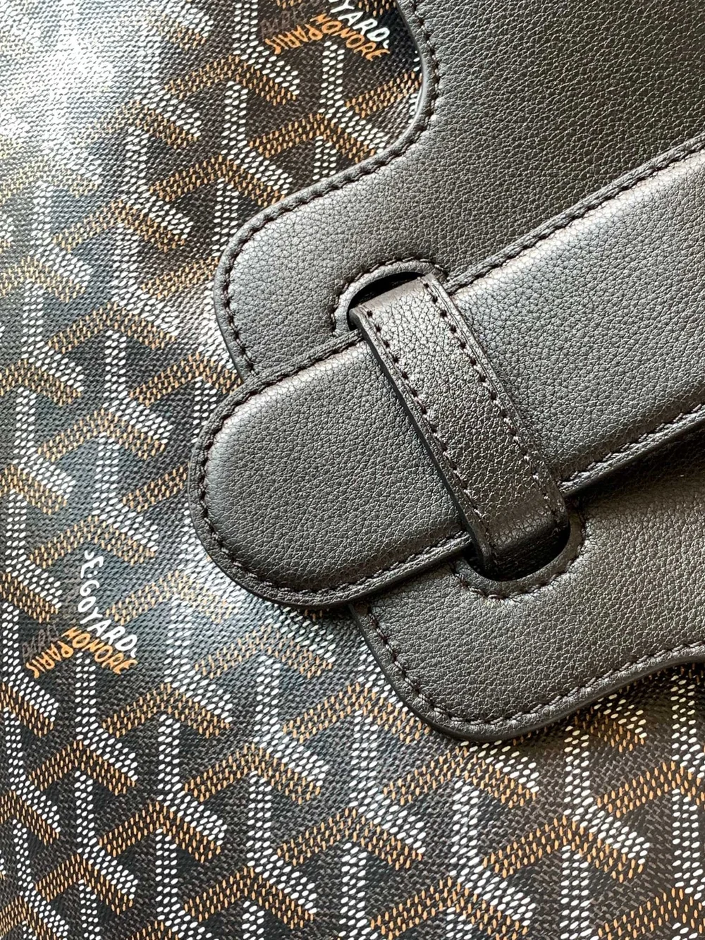 고야드 카바스 사이공 토트백 블랙