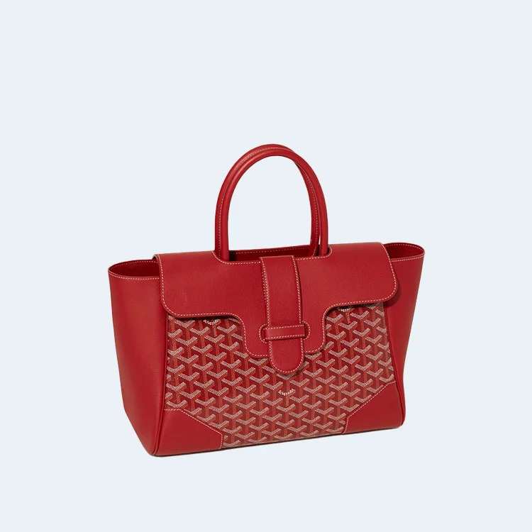 고야드 카바스 사이공 토트백 레드