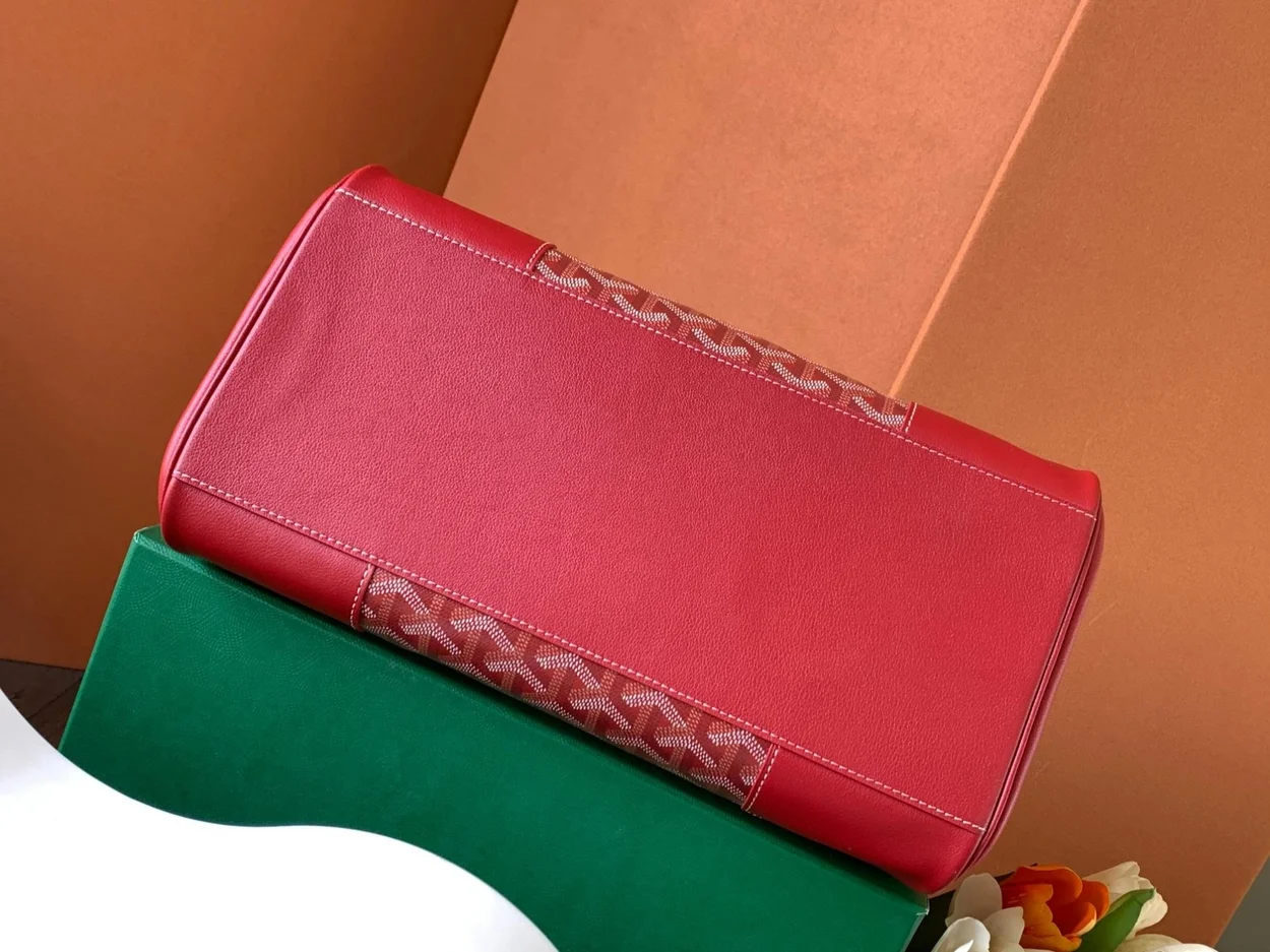 고야드 카바스 사이공 토트백 레드