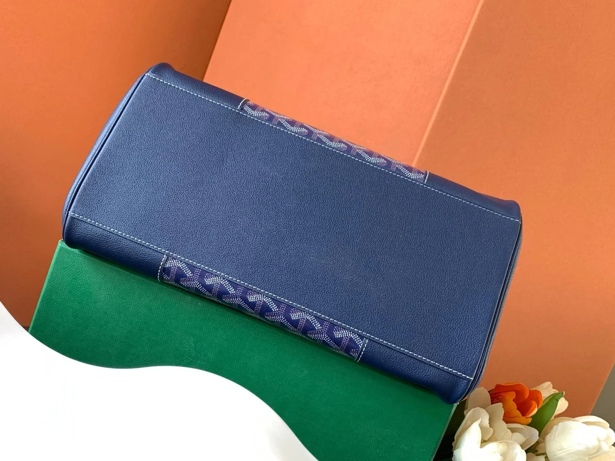 고야드 카바스 사이공 토트백 네이비