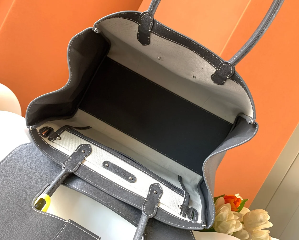 고야드 카바스 사이공 토트백 그레이