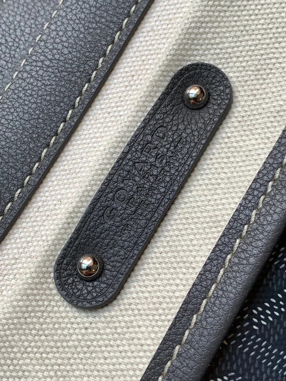 고야드 카바스 사이공 토트백 그레이