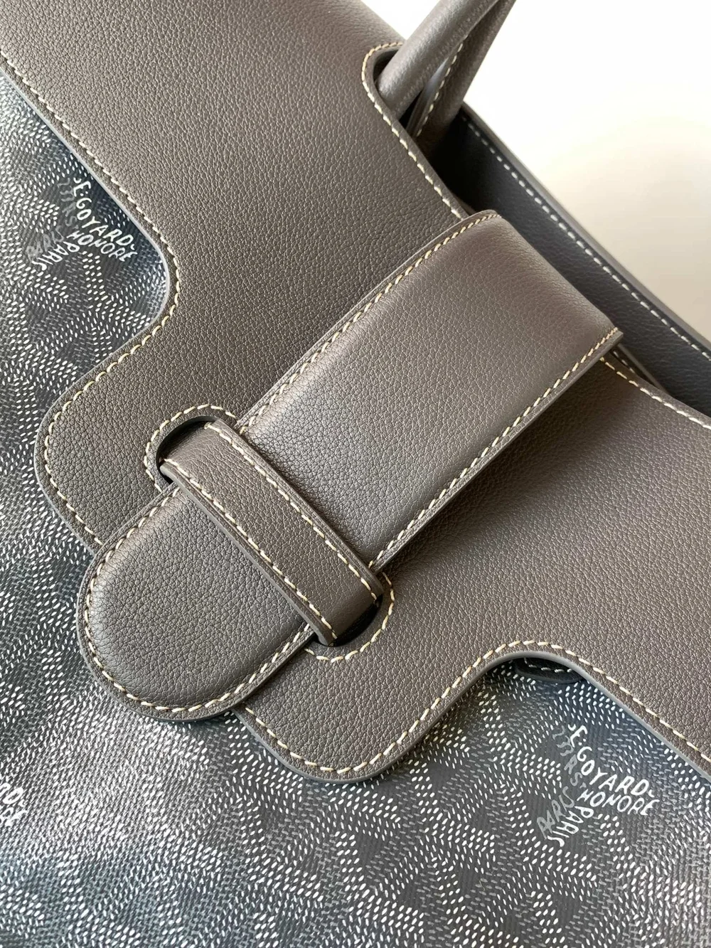 고야드 카바스 사이공 토트백 그레이