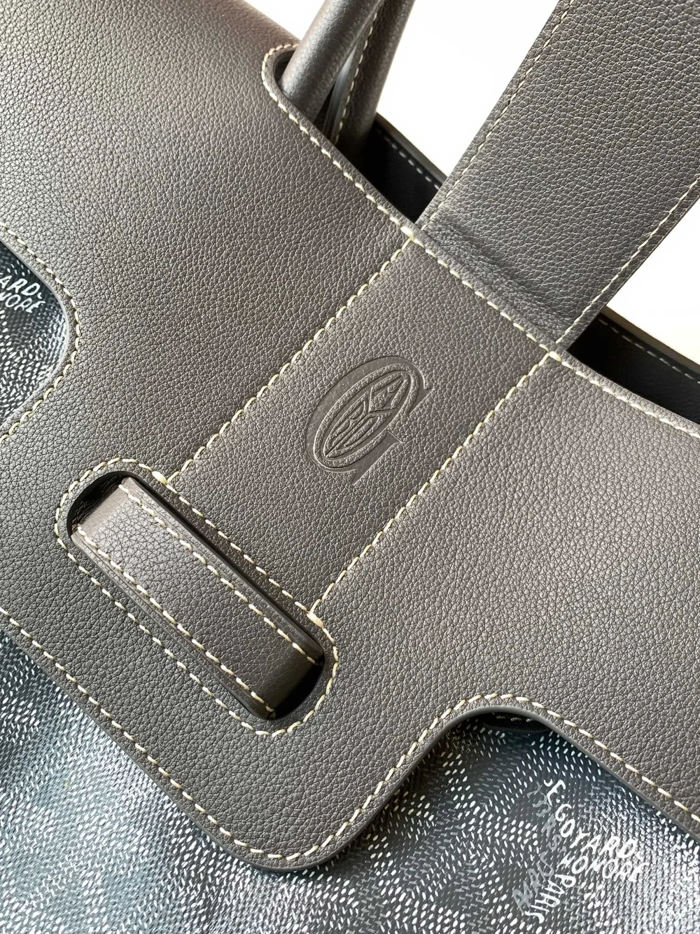 고야드 카바스 사이공 토트백 그레이