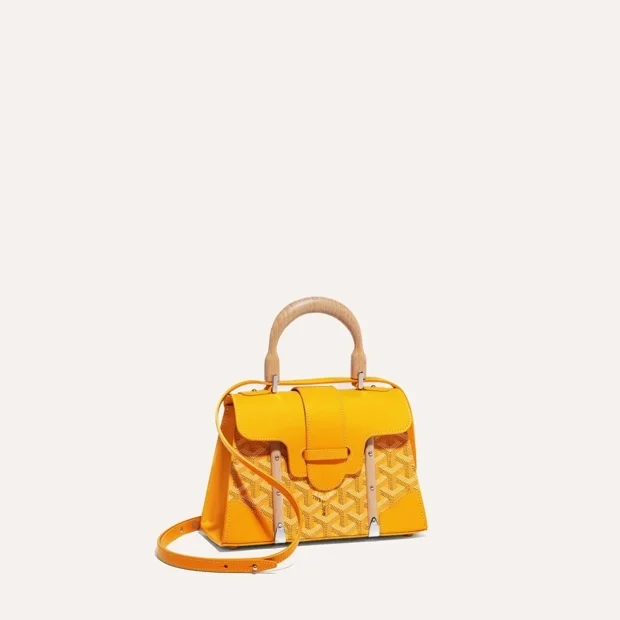 고야드 스트럭쳐 사이공 미니백 옐로우