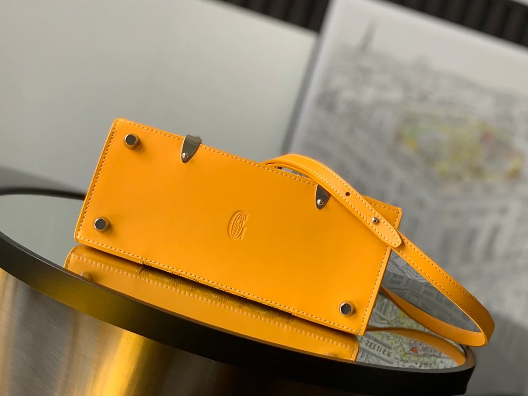 고야드 스트럭쳐 사이공 미니백 옐로우