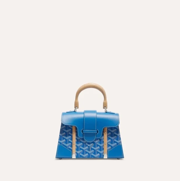 고야드 스트럭쳐 사이공 미니백 블루