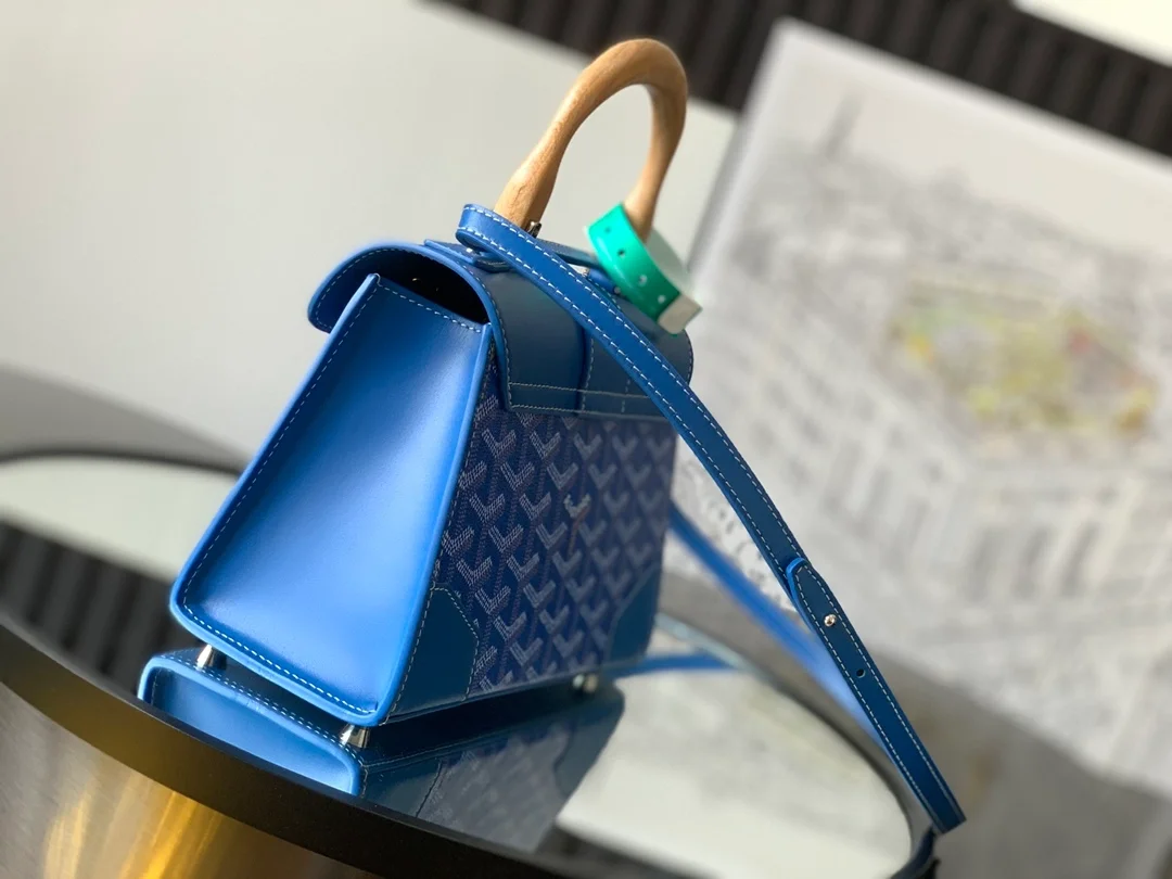 고야드 스트럭쳐 사이공 미니백 블루